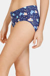 Zivame Anti-Microbial Low Rise Full Coverage Hipster Panty (Pack of 3) - Multicolor — thumbnail 4